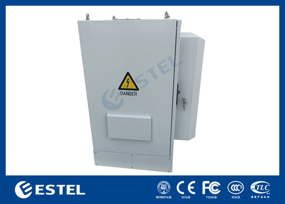 SGCC hai bức tường ngoài trời Telecom Cabinet với 48VDC điều hòa không khí và quạt