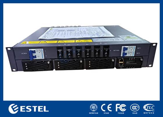DC48V Rack Mount Rectifier 90A Công suất cao 220VAC Telecom Single Phase Rectifier