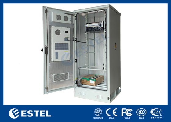 IP55 30U Bộ điện ngoài trời tích hợp với hệ thống điều chỉnh cảm biến thép không gỉ