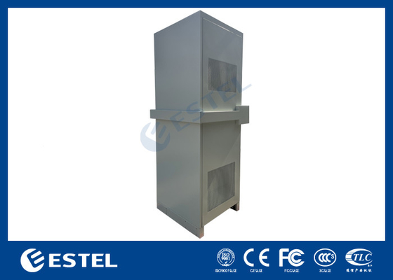 Phía trước truy cập Cabinet Telecom ngoài trời Thép kẽm với dây an ninh Cabinet