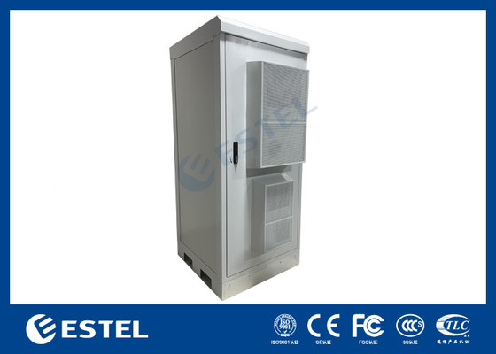Bụi phủ ngoài trời Telecom Cabinet với hệ thống làm mát kép và hệ thống điện