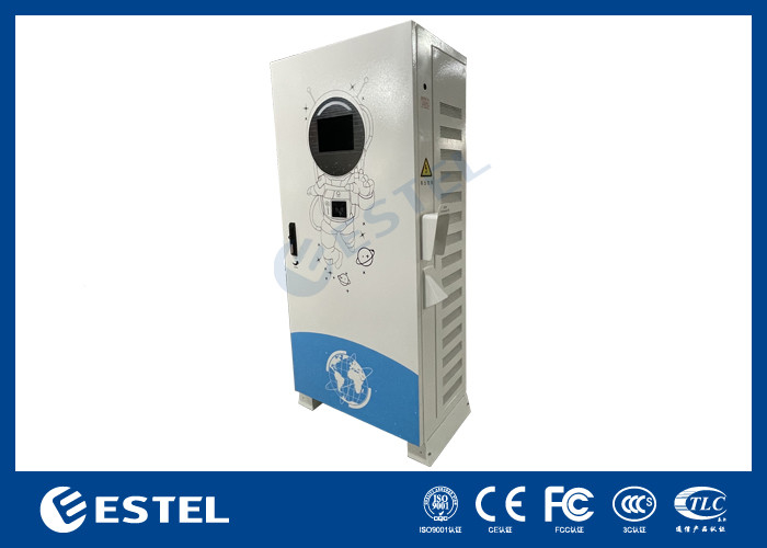 Bộ sạc điện tử DC nhanh thương mại ngoài trời Đường đắp trạm sạc điện tử với màn hình LED